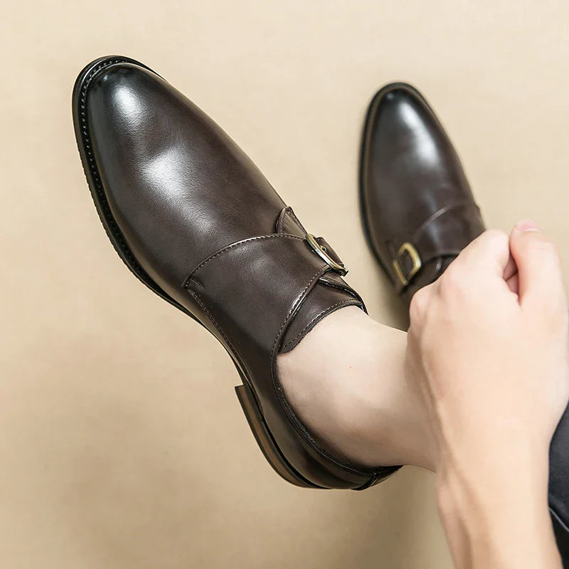 Genuine Brown Leather Shoes