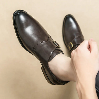 Genuine Brown Leather Shoes