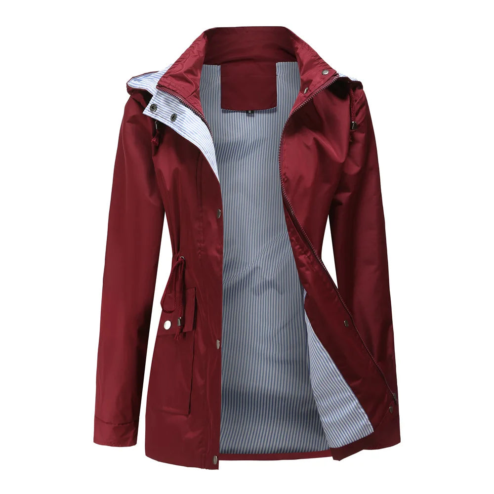 Alaric Men's Hooded Trench Coat