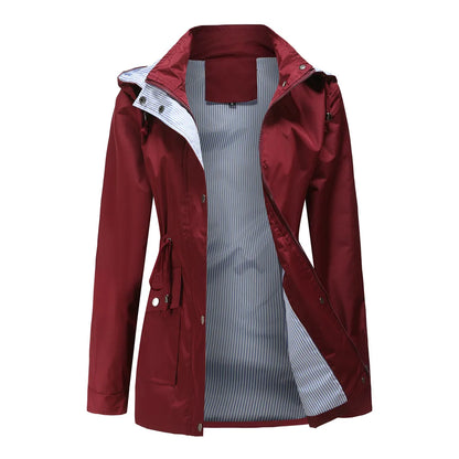 Alaric Men's Hooded Trench Coat