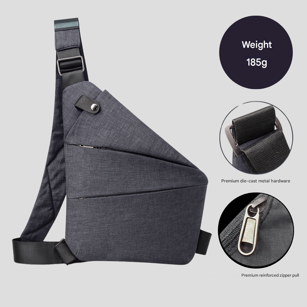 Crossbody Travel Bag Lightweight Secure Organizer - VibreMode