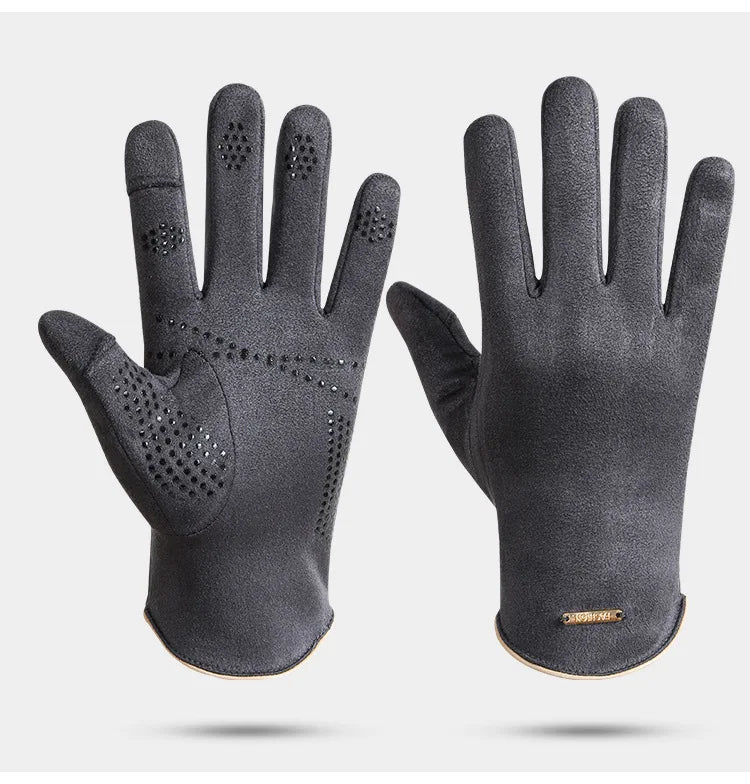 Marzella Women's Faux Suede Work Gloves