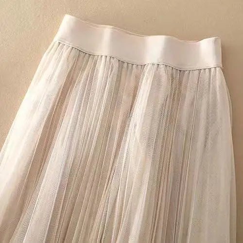 Women's Pleated Flowy Skirt