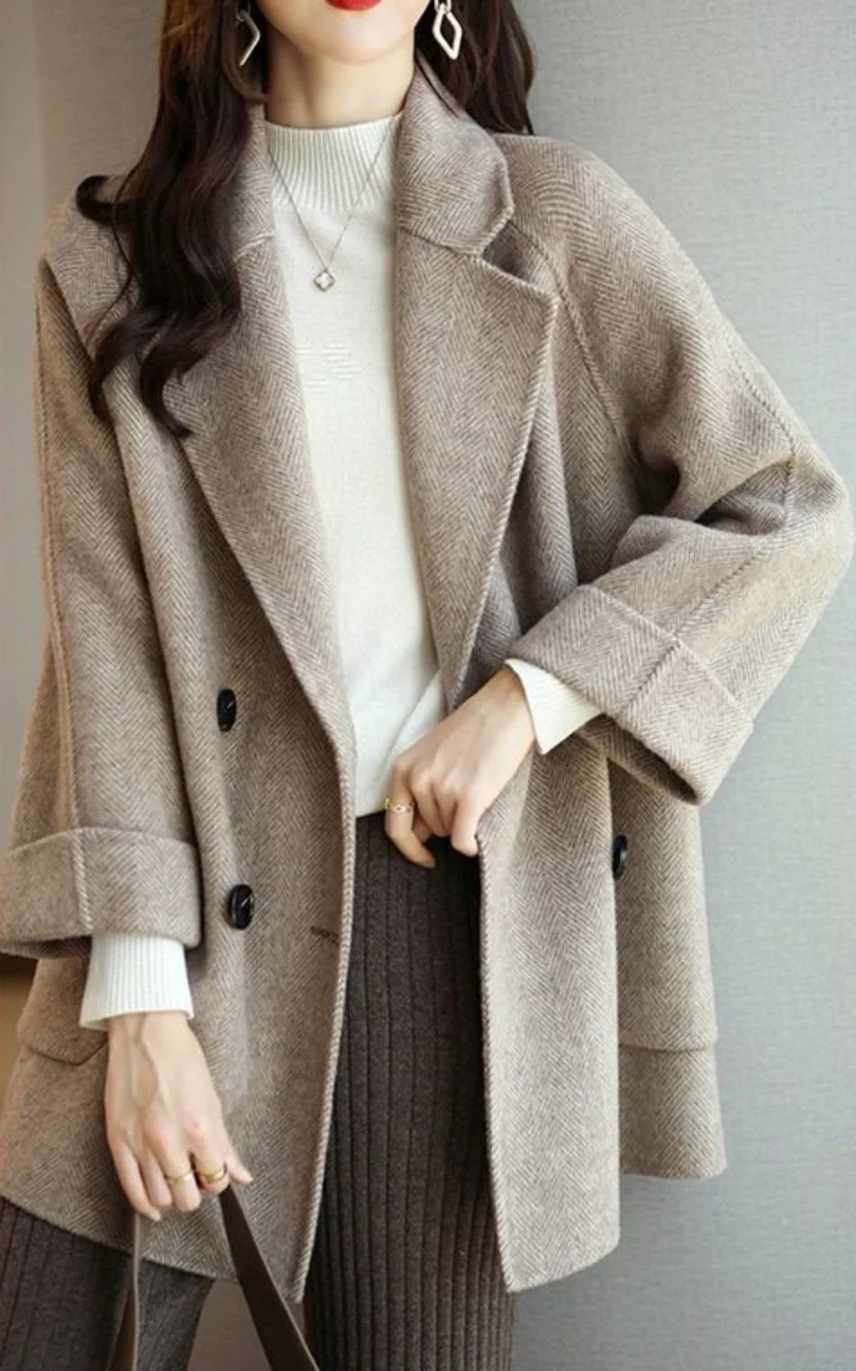 Classic Women's Long Coat