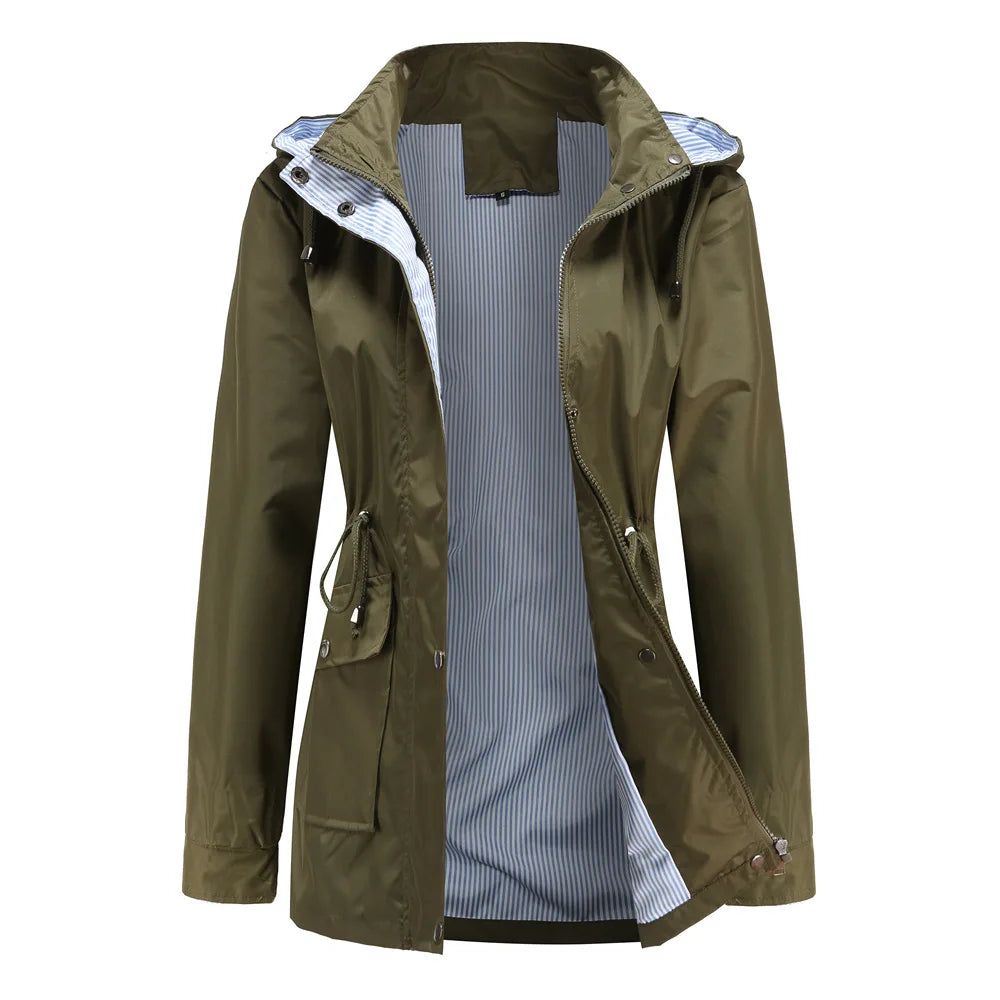 Alaric Men's Hooded Trench Coat