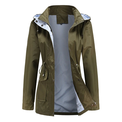 Alaric Men's Hooded Trench Coat