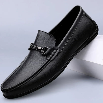 Men's Slip-On Loafers Formal Leather