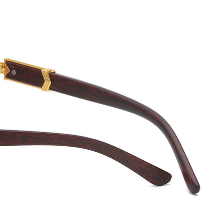 Frameless Square Sunglasses