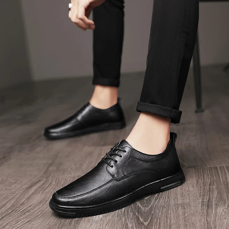 Brown Real Leather Shoes