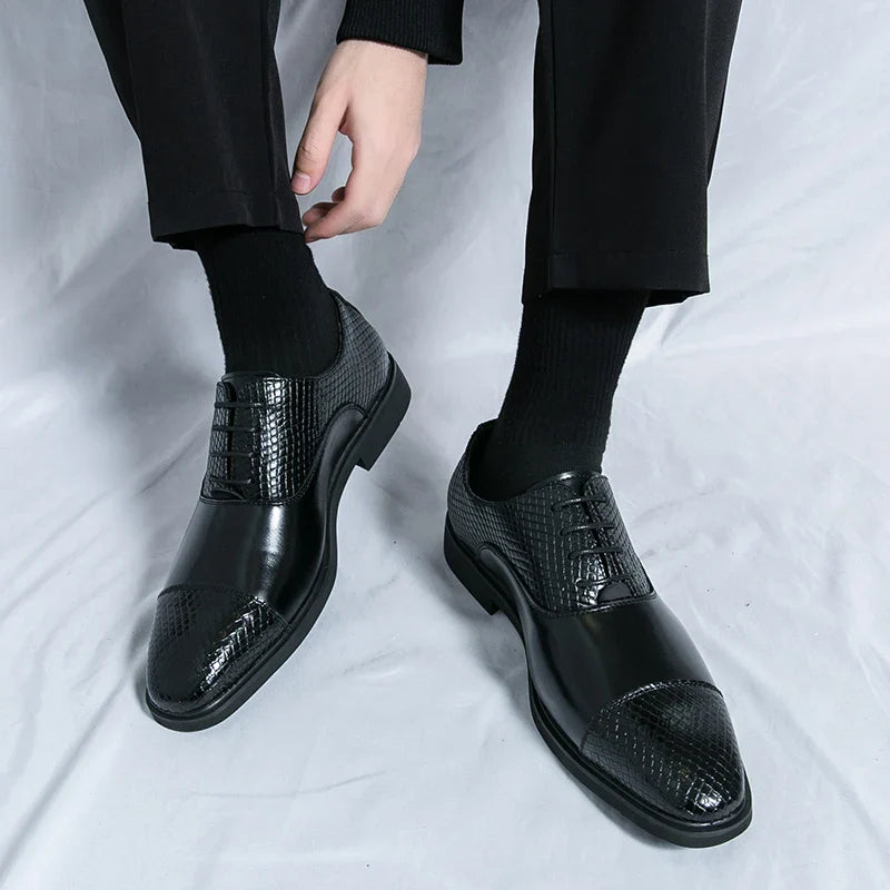 Authentic Luxury Leather Brogue Shoes