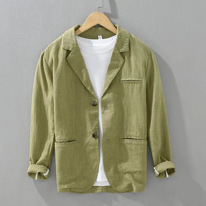 Meadow Linen Blazer - VibreMode