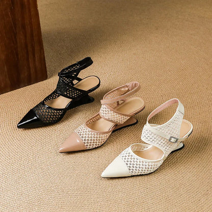Luxurious Soft Leather Mule Shoes