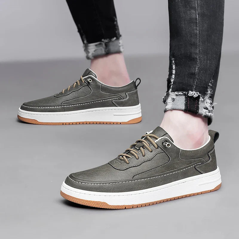 Authentic Premium Leather Trainer Shoes