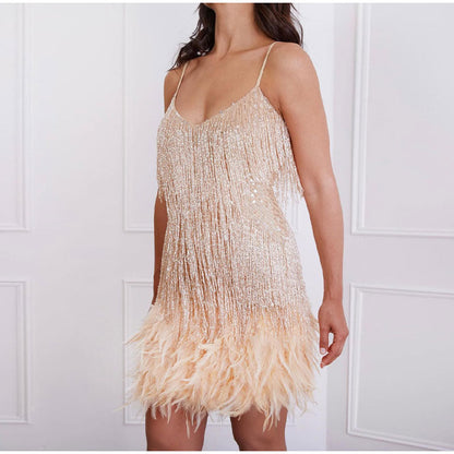 Sparkly Evening Party Dress