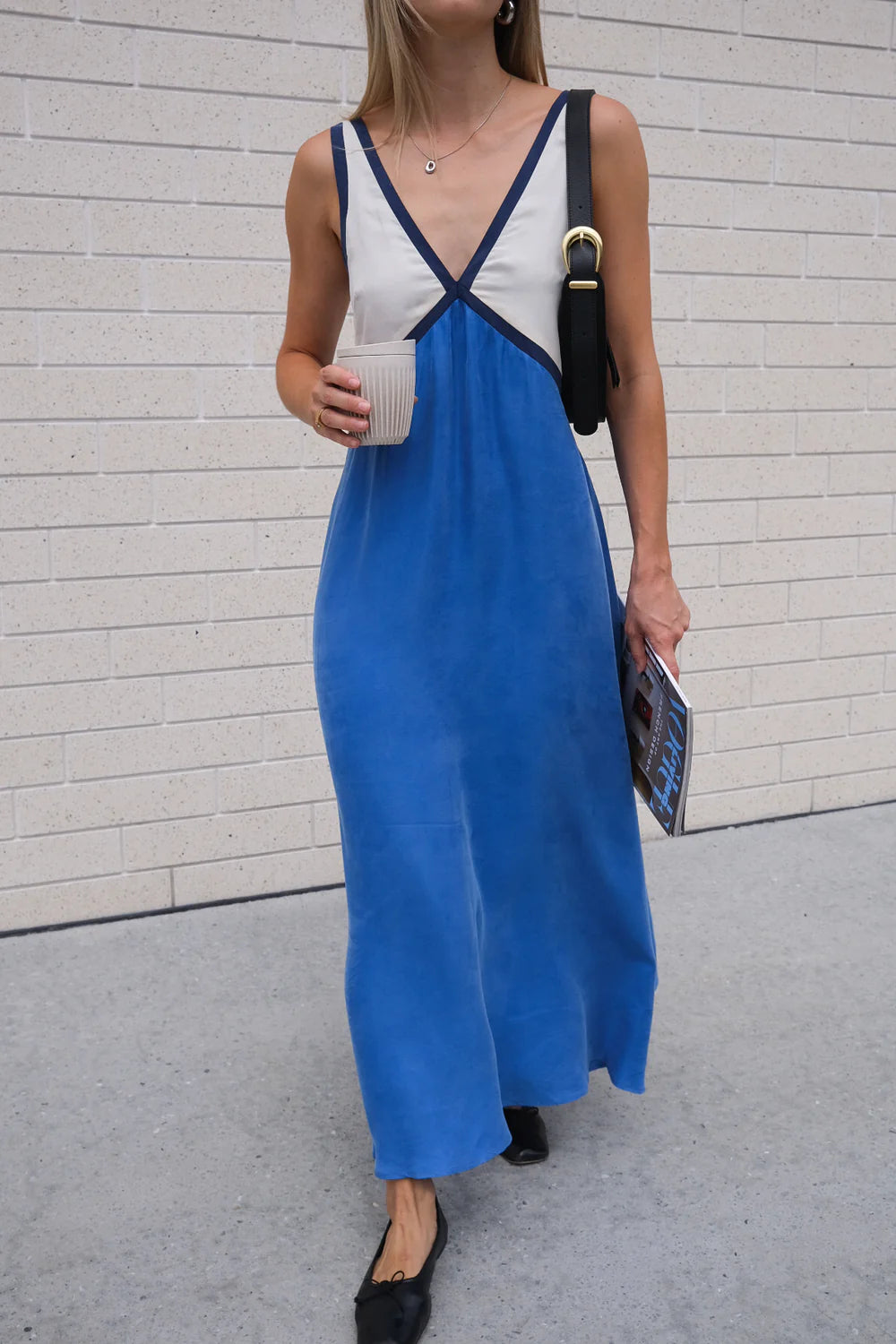 Chic High Low Maxi Dress