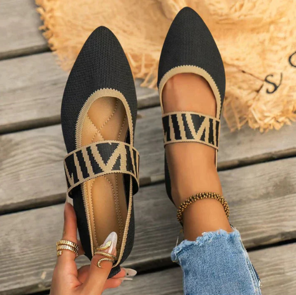 Comfortable Women's Pointed Toe Spring Shoes - VibreMode
