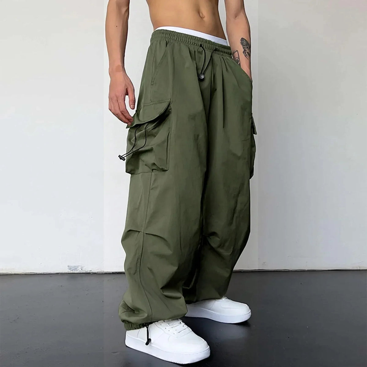 Men's Cargo Pants Multi Pocket Design