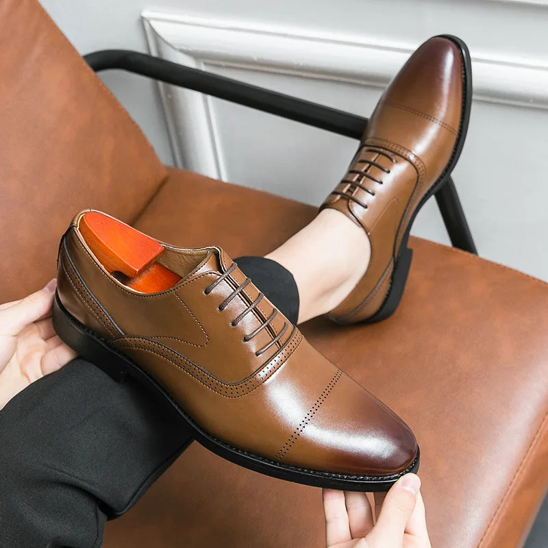 Authentic Premium Leather Oxford Shoes