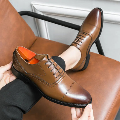 Authentic Premium Leather Oxford Shoes