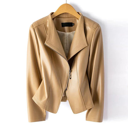 Madona Women's Sheepskin Biker Jacket
