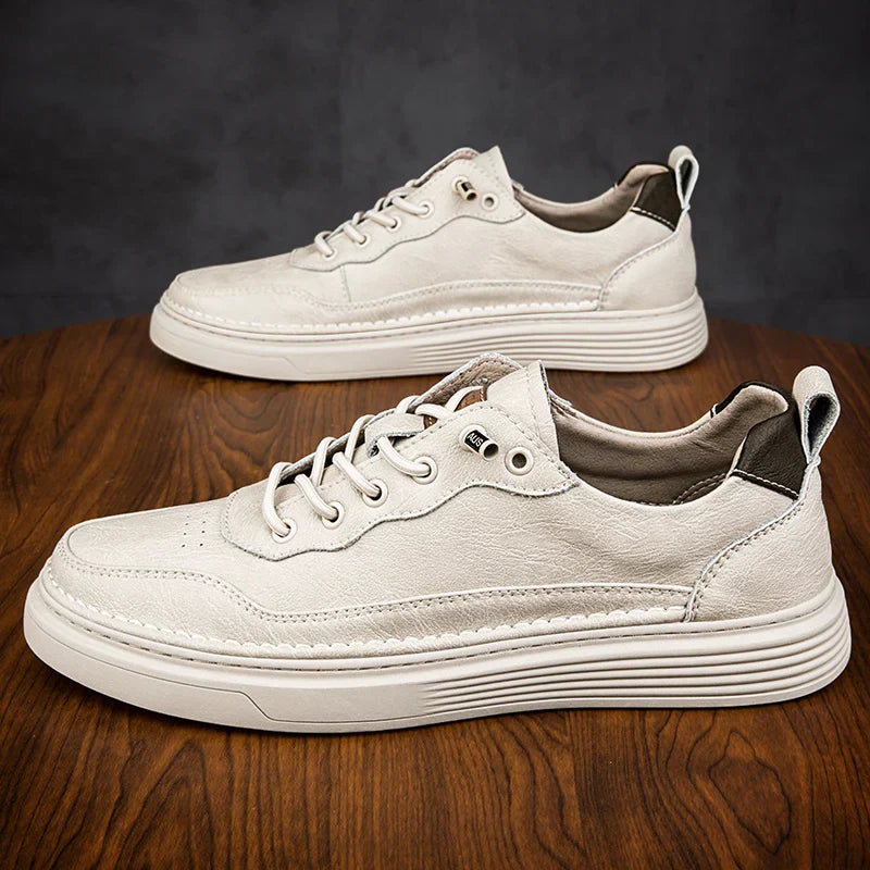 Men's Faux Leather Modena Shoes - VibreMode