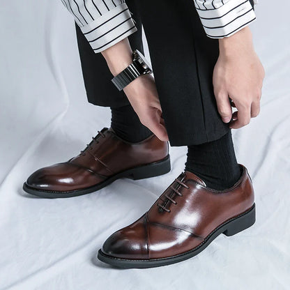 Classic Brown Leather Shoes
