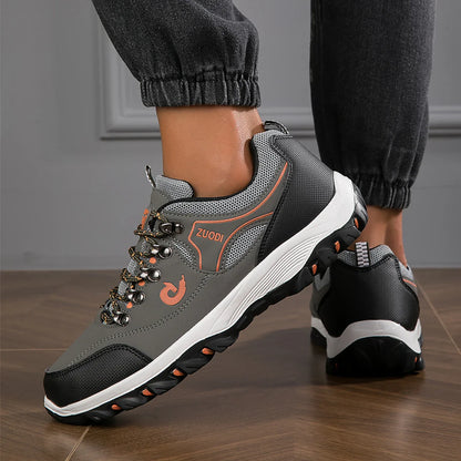 Men's Comfortable Hiking Boots Waterproof Grip Trail Running Shoes