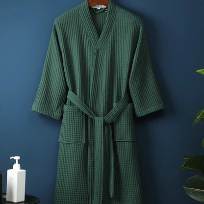 Ardela Women's Waffle Kimono Robe