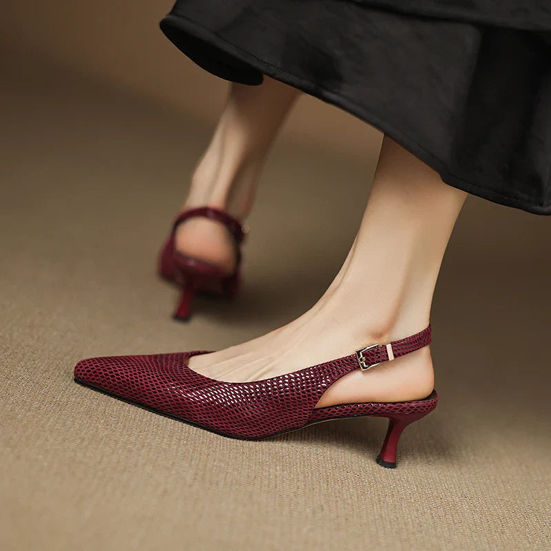 Elegant Black Heel Shoes