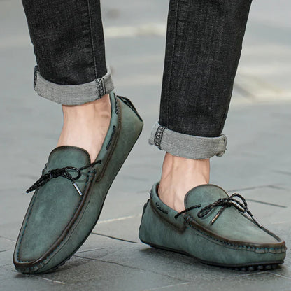 Men's Slip-On Moc Toe Loafers
