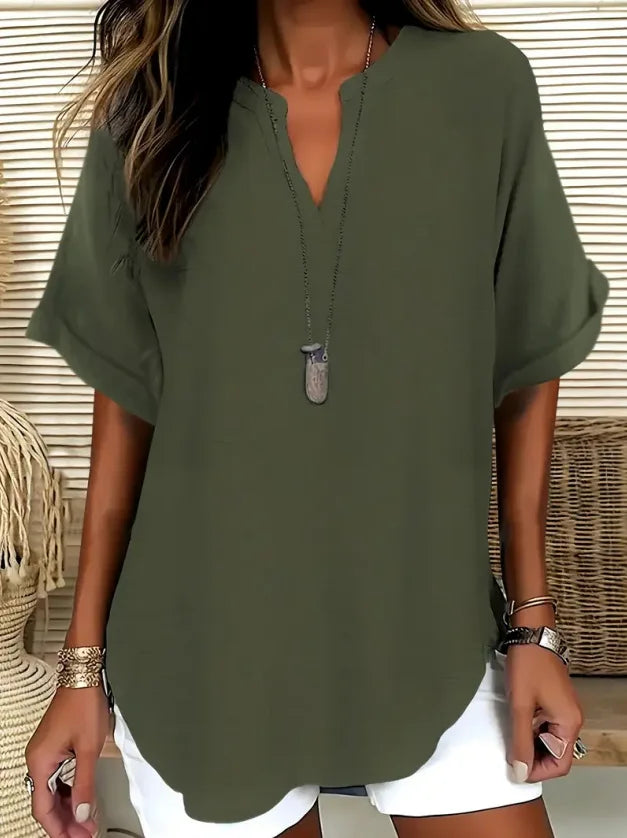 Elegant Long Sleeve Blouse - VibreMode