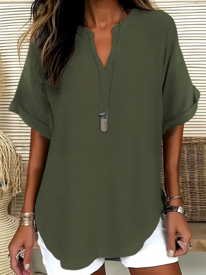 Elegant Long Sleeve Blouse - VibreMode