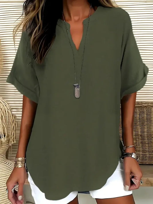 Elegant Long Sleeve Blouse - VibreMode