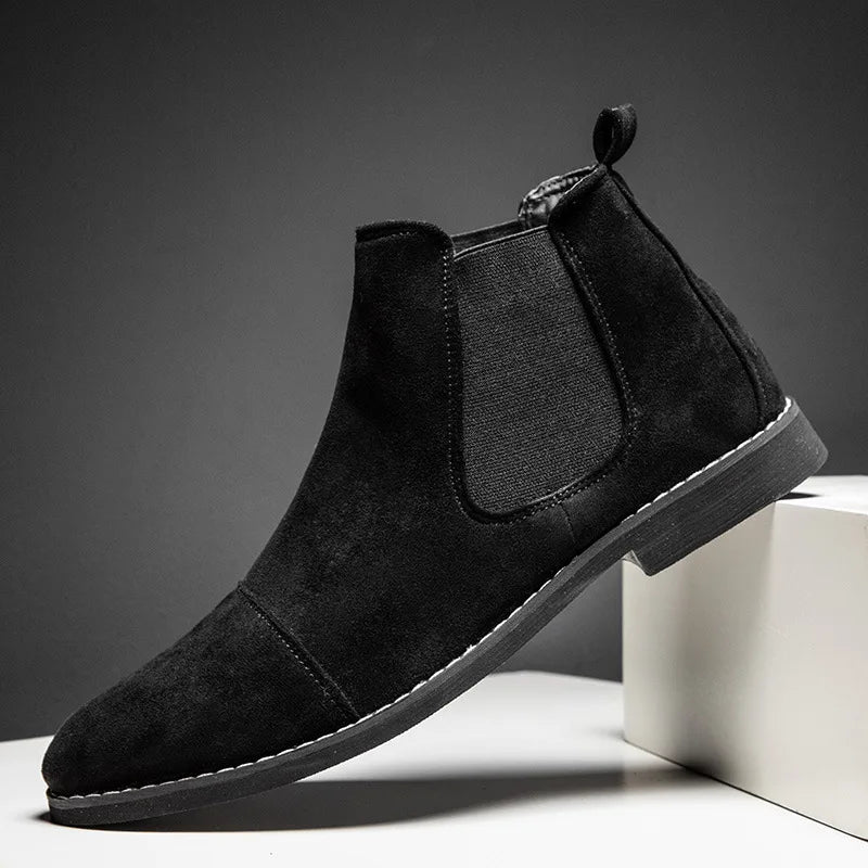Luxury Suede Ankle Boots