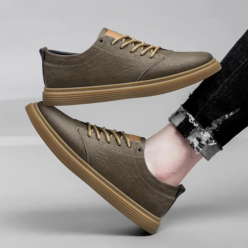 Authentic Leather Running Shoes