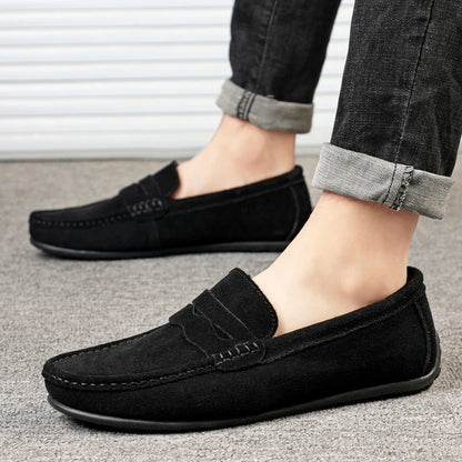 Luxury Soft Suede Slip On Shoes