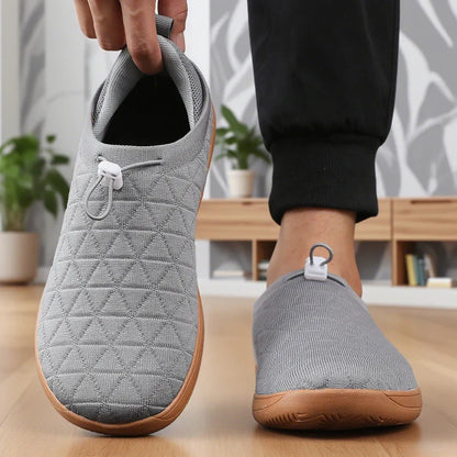 Men's Comfortable Zero Drop Running Shoes Lightweight Breathable Sneakers