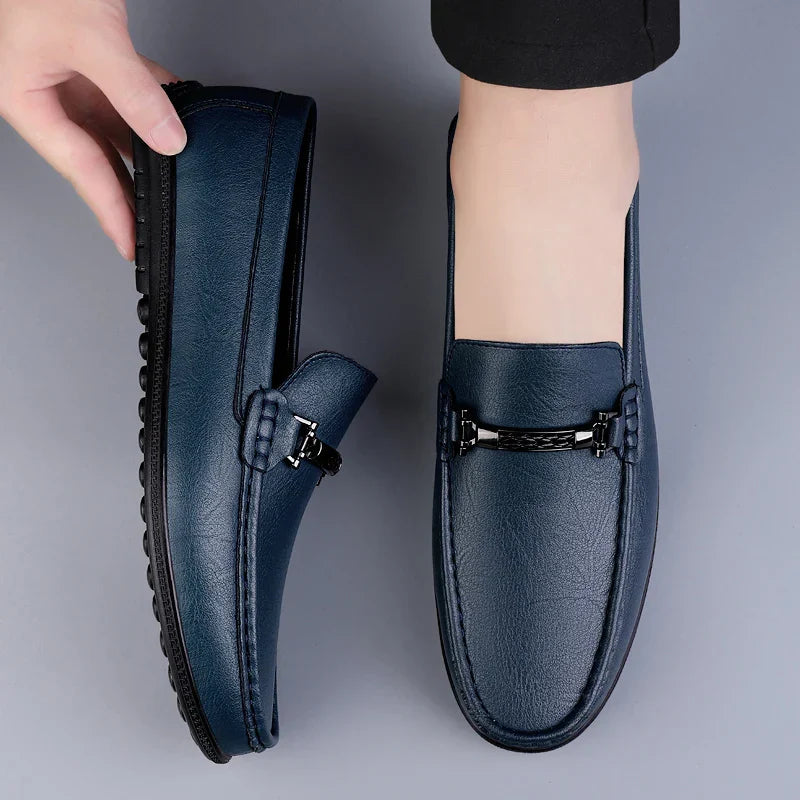 Men's Slip-On Loafers Formal Leather