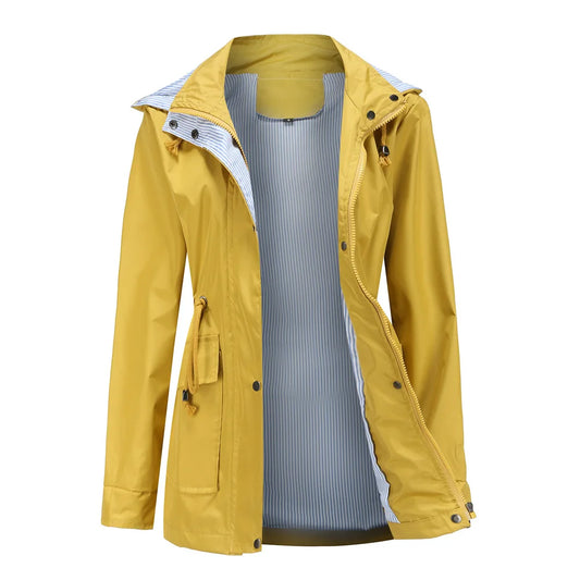 Alaric Men's Hooded Trench Coat - VibreMode
