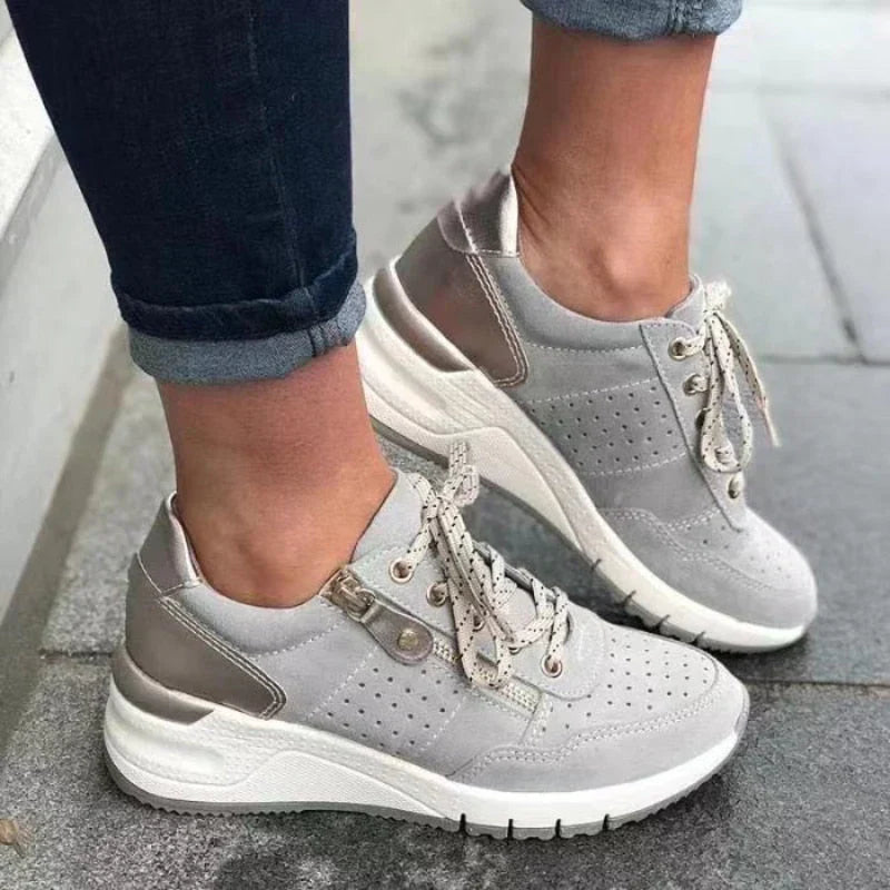 Women's Walking Shoes Leather Comfortable - VibreMode