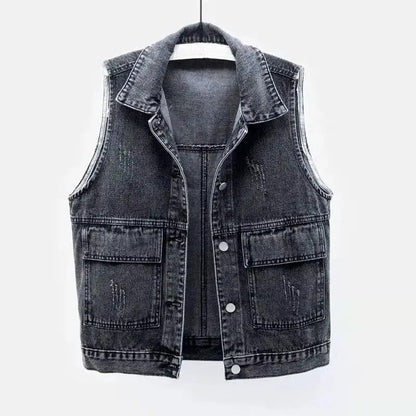 Freya Denim Vest - Jack Hafford