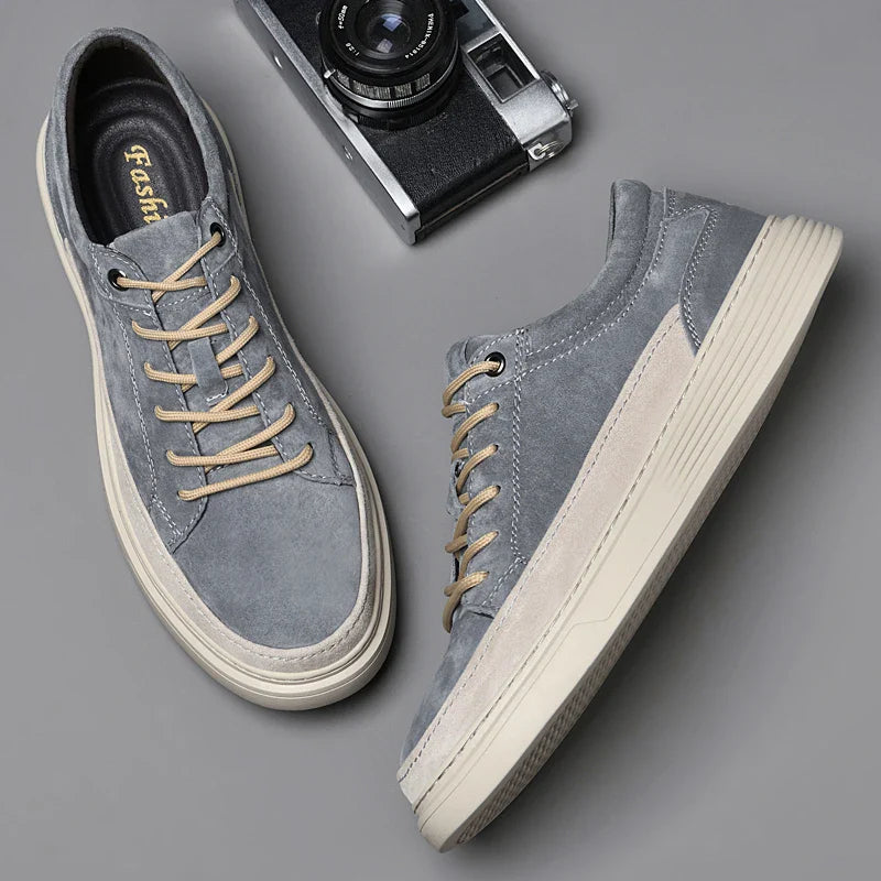 Military Green Suede Shoes