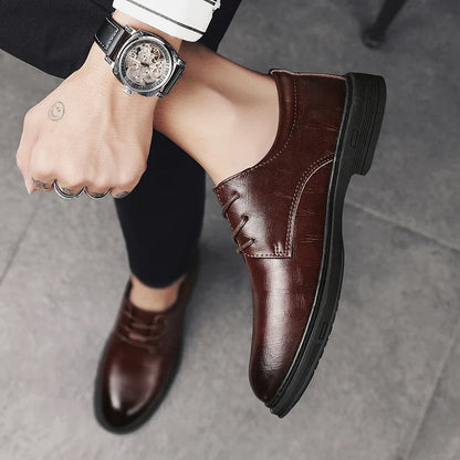 Luxury Real Leather Oxford Shoes