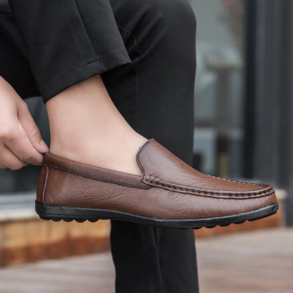 Luxury Leather Slip On Shoes