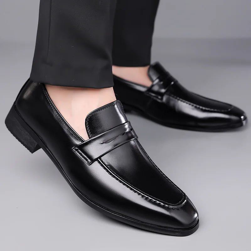 Men's Italian Leather Loafers