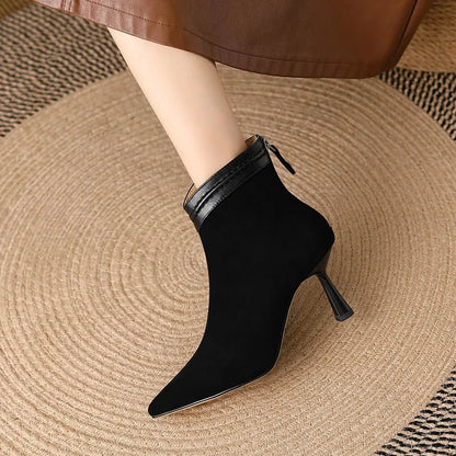 Women's Pointed Toe Slim Fit Boots