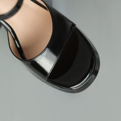 Shiny High Heel Shoes
