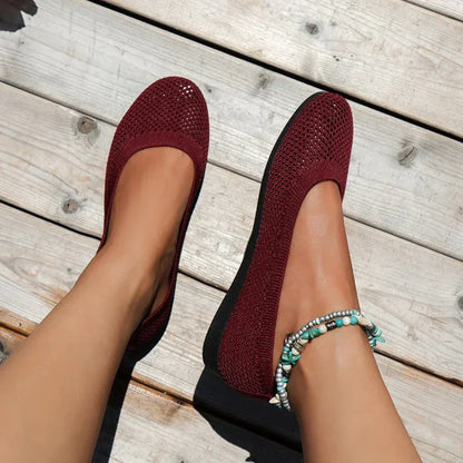 Women's Slip On Flats Comfortable Summer Shoes