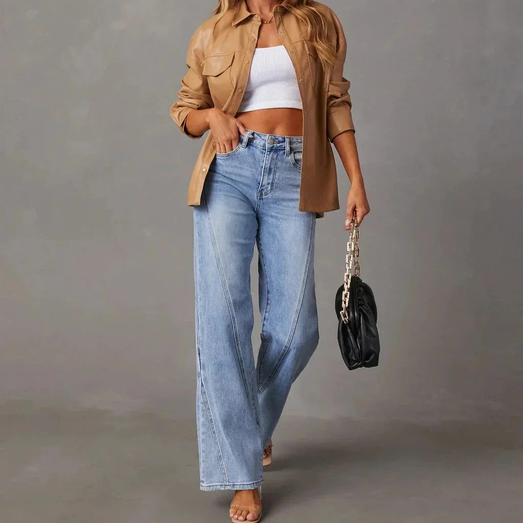 Comfortable Loose Fit Women's Jeans