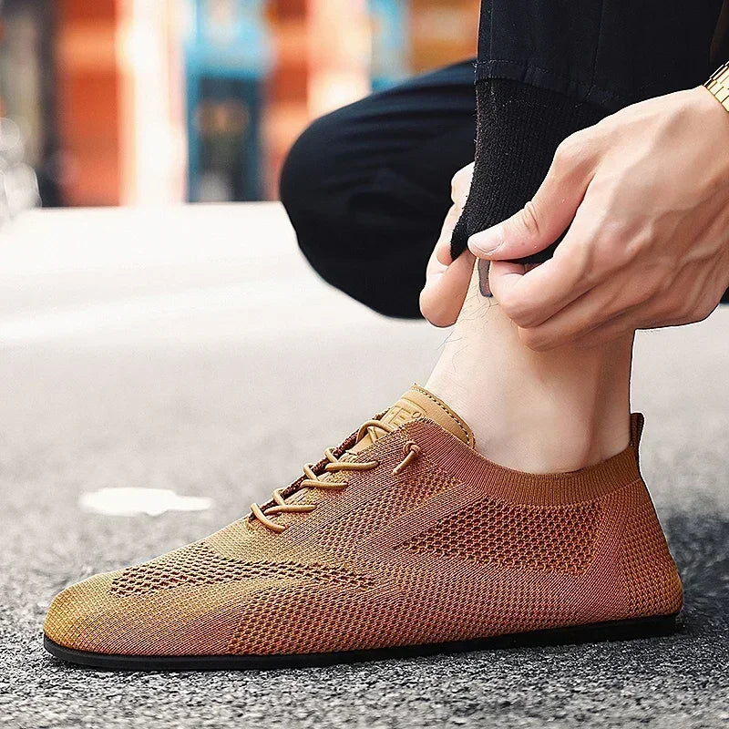 Copper Barefoot Running Shoes Breathable